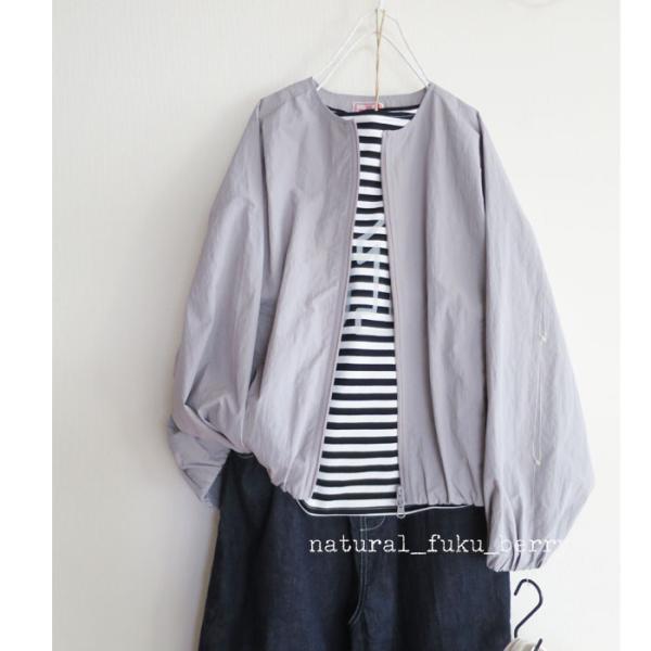 mao made　マオメイド　ヴィンテージウェザー　バルーンシルエット　ZIPUP　ジャケット　ナイ...