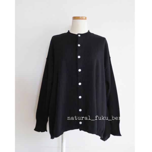 mao made　マオメイド　やわらかコットン　２WAY　テントライン　ヘンリーネック　プルオーバー...