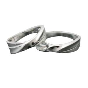 結婚指輪 マリッジリング 安い シルバー 925 2本セット 金属アレルギー 日本製 おしゃれ プレ...