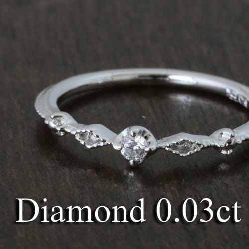 指輪 ブランド おしゃれ レディース ダイヤモンド k18 ホワイトゴールド ピンクゴールド 日本製...