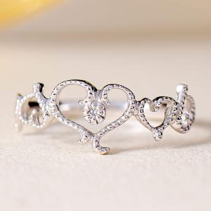 GUCCI（グッチ） (新品仕上げ済) マルチ プル リング 指輪 ＃10 K18 WG