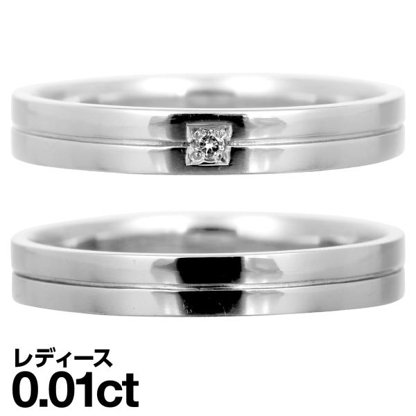 結婚指輪 マリッジリング 安い k10 イエローゴールド ホワイトゴールド ピンクゴールド ダイヤモ...