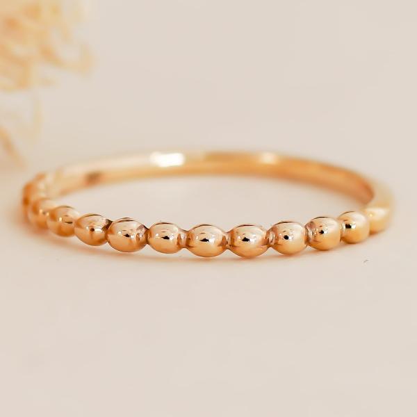 指輪 レディース リング 地金 k18 イエローゴールド ホワイトゴールド ピンクゴールド 極細リン...