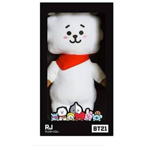 BT21 ぬいぐるみ 大きい 公式 キャラクター RJ スタンディングドール プラッシュドール PLUSH DOLL ヨーロッパ 限定