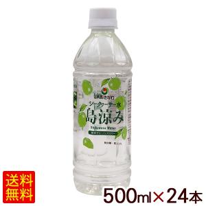 JAおきなわ シークワーサー水 島涼み 500ml×24本 /無加糖 果汁2％