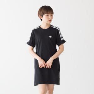 アディダスオリジナルス レディース TEE ドレス 24347-GN2777 ワンピース [クロネコゆうパケット可]｜cocochiya