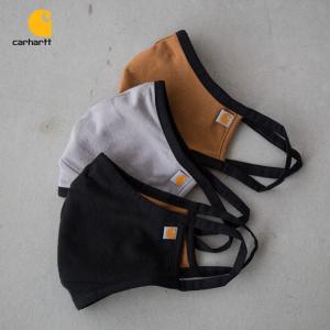 カーハート マスク コットンブレンド イヤーループ フェイスマスク 3枚