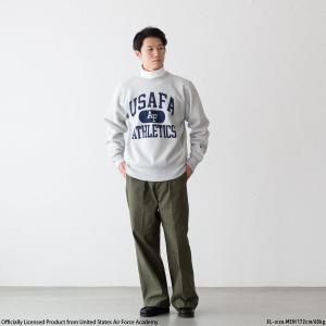 チャンピオン USAFA リバースウィーブ クルーネック スウェットシャツ