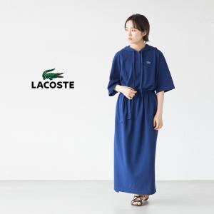 LACOSTE（ラコステ） ワンピース バイカラーボーダーTシャツドレス