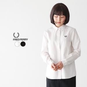 フレッドペリー ボタンダウン シャツ FRED PERRY Button-Down Shirt G4137 レディース｜cocochiya