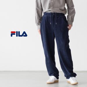 フィラ US企画 プライアー ベロアパンツ FILA F22MH028 メンズ ジャージパンツ｜cocochiya