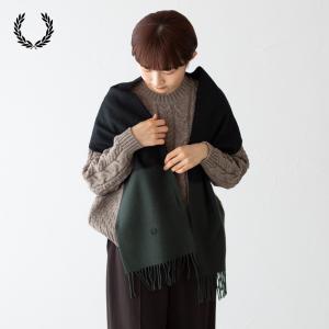 FRED PERRY（フレッドペリー） マフラー ツイン ティップド メリノ