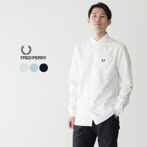 フレッドペリー オックスフォード シャツ FRED PERRY Oxford Shirt M5516 メンズ ボタンダウンシャツ｜cocochiya