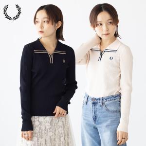 FRED PERRY（フレッドペリー） リブ ポロ シャツ 半袖 FRED PERRY