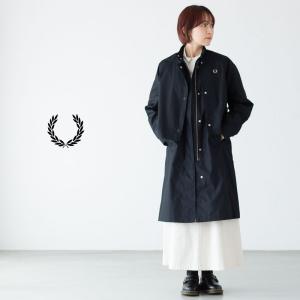 フレッドペリー レイヤード オーバーコート FRED PERRY J7119 レディース｜cocochiya