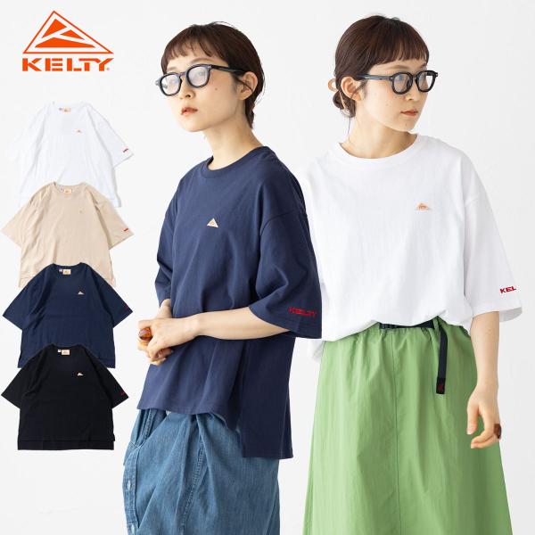 ケルティ ミニ ロゴ ハーフスリーブ Tシャツ KELTY KE25112017 レディース 半袖 ...