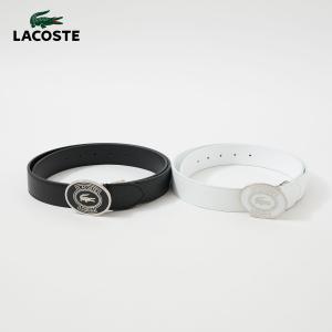 LACOSTE（ラコステ） スムース ワニ型 リバーシブルベルト RC0609J