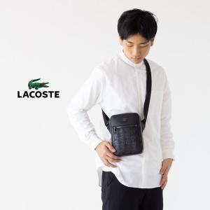 ラコステ モノグラム ショルダーバッグ LACOSTE NH4486MR メンズ レディース