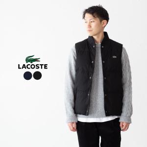 ラコステ コットンピケ 鹿の子 ダウンベスト LACOSTE BH101LJ-99 メンズ アウターベスト