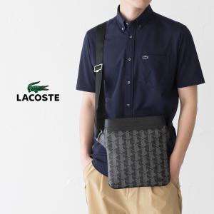 LACOSTE（ラコステ） ザ ザ ブレンド モノグラムプリント ボディバッグ