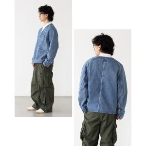 リーバイス LEVIS デニム カーディガン ...の詳細画像2