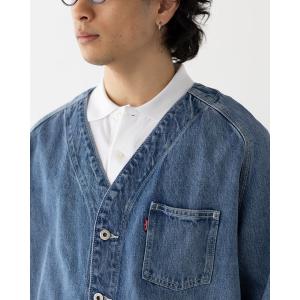 リーバイス LEVIS デニム カーディガン ...の詳細画像3