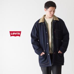 リーバイス チョアコート Levi's Z1859 ダークインディゴ リンス A3207-0000 メンズ カバーオール｜cocochiya