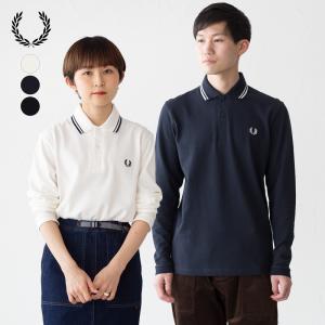 フレッドペリー 長袖 ポロシャツ The Fred Perry Shirt M1212 英国製 ティップライン｜cocochiya