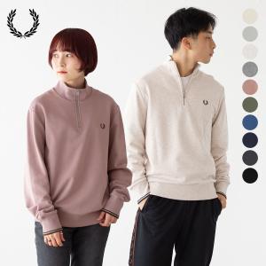 フレッドペリー ハーフジップ スウェットシャツ M3574 メンズ レディース ユニセックス｜cocochiya