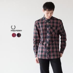 FRED PERRY フレッドペリー タータン オックスフォード チェック