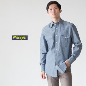 アメリカ直輸入[Wrangler ラングラー] ウエスタンシャツ 未洗い