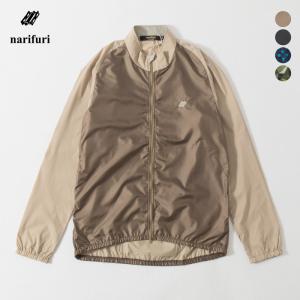 ナリフリ パッカブル ウィンドブレーカー NF2067 narifuri