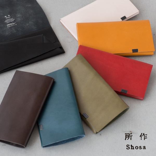 所作 ロングウォレット ベーシック shosa SHO-LO1A BASIC 日本製 本革 長財布 ...