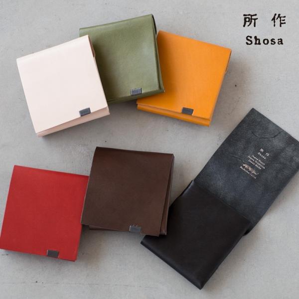 所作 ショートウォレット 2.0 ベーシック shosa SHO-SH2A BASIC 日本製 本革...