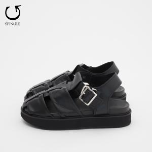 SPINGLE スピングル サンダル ストラップ コラボ SPINGLE スピングルムーブ la gomma コラボ ストラップサンダル