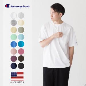 チャンピオン T1011 ポケット Tシャツ CHAMPION 半袖 アメリカ製 [ネコポス可]