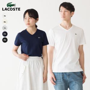 製造中止・日本製 ラコステ 半袖 Vネック Tシャツ TH632E TH632EL TH632EM [クロネコゆうパケット可] ワンポイント