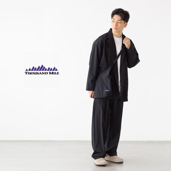 サウザンドマイル セットアップ THOUSAND MILE ジャケット ロングパンツ Ny/Pu シ...