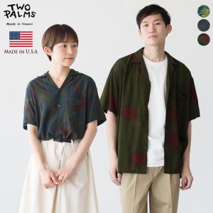 TWO PALMS トゥーパームス アロハシャツ ハワイ製 ディズニー ミッキー