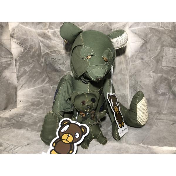 readymade　パッチワークベア大　完全非売品　世界１点　NOT　FOR　SALEタグ　刺繍サイ...