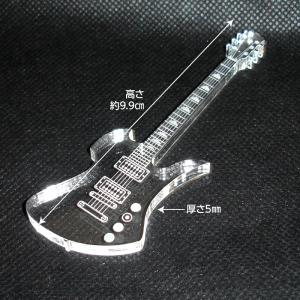 アクリル製 ミニチュアギター モッキンバードタ...の詳細画像1