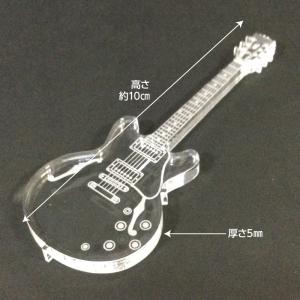 アクリル製 ミニチュアギター 335タイプ 楽...の詳細画像1
