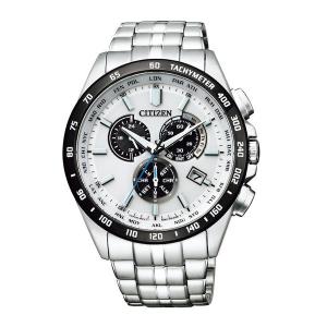 Citizen シチズンコレクション メンズ腕時計 CB5874-90A エコ・ドライブ電波時計 ダイレクトフライト クロノグラフ 新品 国内正規品｜cococross
