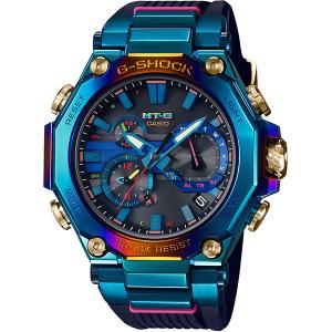 カシオ メンズ腕時計 ジーショック MTG-B2000PH-2AJR 電波ソーラー Bluetooth対応 レインボーIPモデル CASIO G-SHOCK 新品 国内正規品｜cococross