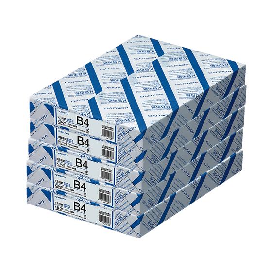 コクヨ KB用紙(共用紙) 70g B4 500枚×5冊 KB-24 まとめ買い 業務用 箱売り 箱...