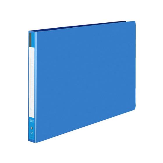 コクヨ リングファイル A3ヨコ 背幅30mm 青 フ-423B 丸型２穴リングファイル 紙製 リン...