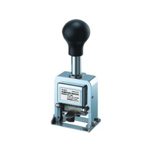 ライオン事務器 ナンバリング C-77 7桁 7様式 E字体 : 文具・事務用品