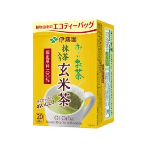 伊藤園（ITO EN） お〜いお茶エコティーバッグ玄米茶 20袋 : 薬の