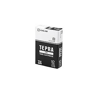 MAX レタリテープ　LM-L518BW 18mm　黒インク/白テープ Amazon | トラスコ中山(TRUSCO) マックス ビーポップミニ テープ