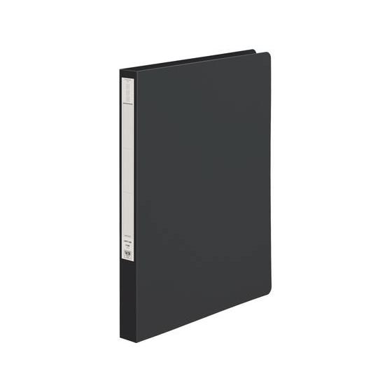 リヒトラブ パンチレスファイルHEAVYDUTY A4タテ 背幅25mm黒 Ａ４ Ｚ式レバーファイル...